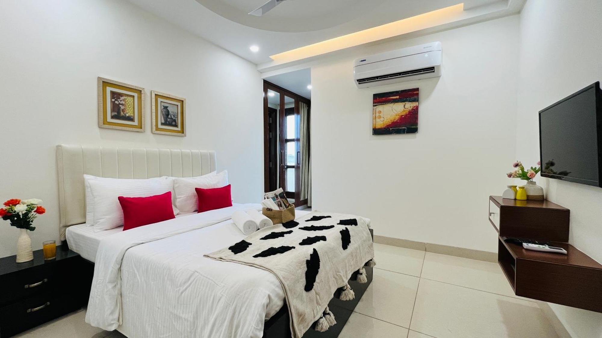 Olive Service Apartments - Golf Course Road Gurgaon Habitación foto
